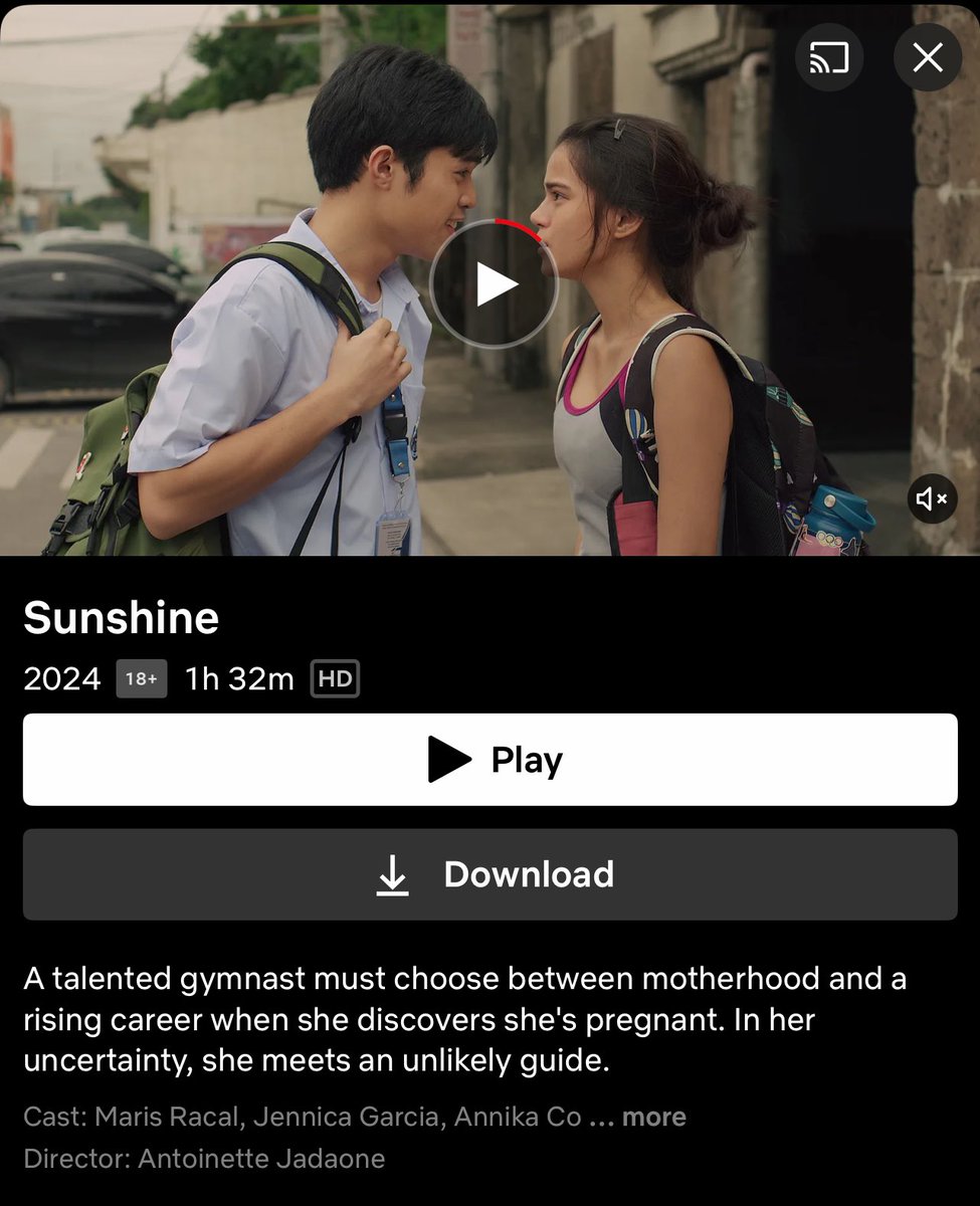 "Why are you crying? It's just a movie."

The movie: