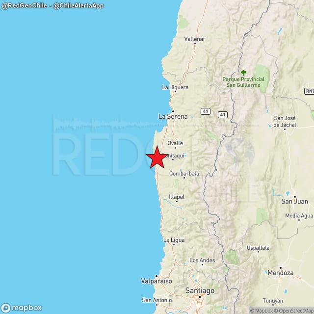 PRELIMINAR ⚠️ | Un sismo de magnitud 6.1 (Ml) ocurrió a las 10:34:30 horas de hoy, jueves 12 de febrero de 2026, a 15 km al sureste de #ParqueFrayJorge (región de #Coquimbo), con una profundidad de 33 kilómetros (Fuente: #CSN).

🚩 Lista de intensidades en la escala de Mercalli