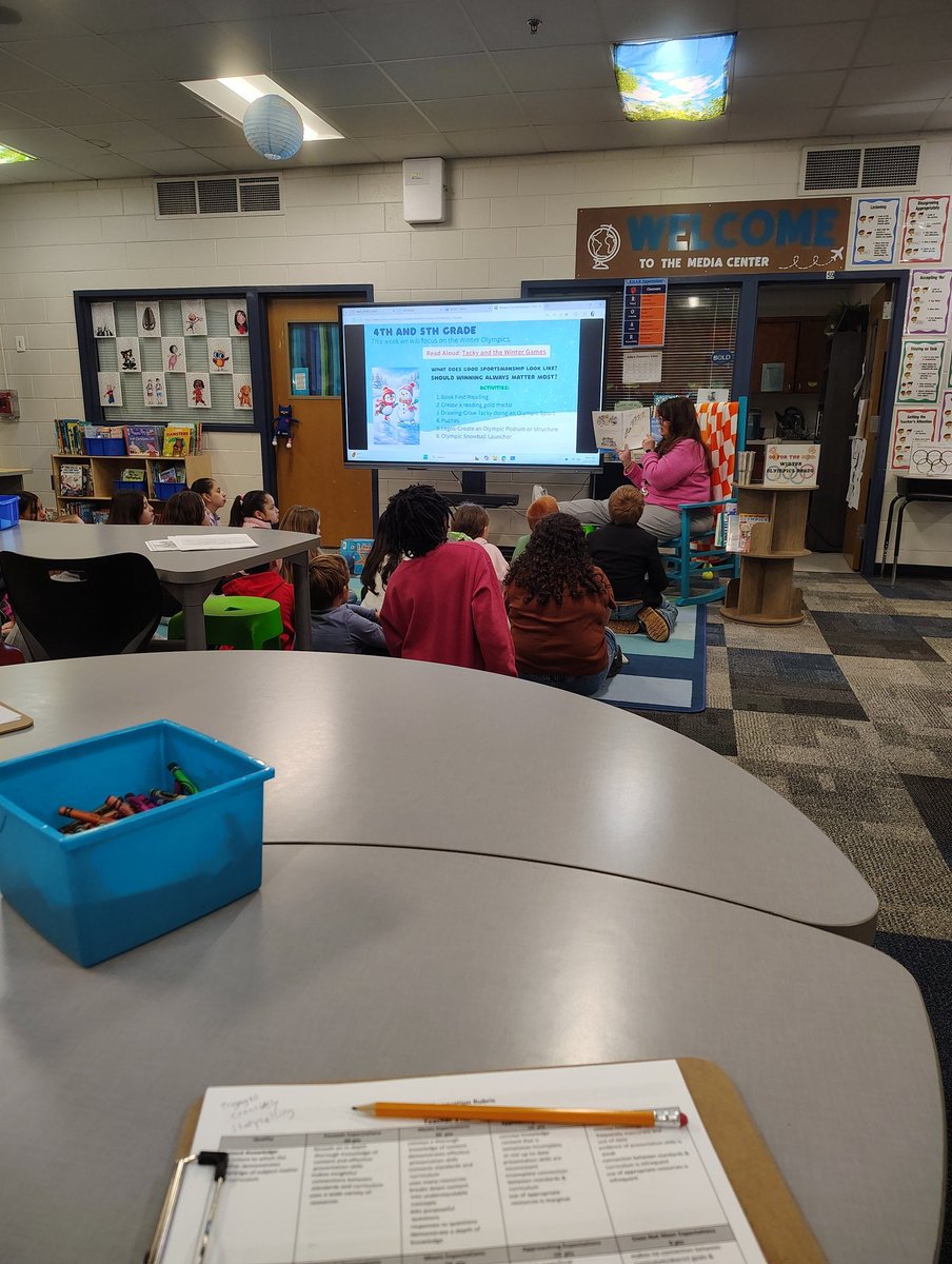 It's a long day at school governance BUT we do one of my favorite things, observing and voting on teacher of the year. This year was a rare occurrence. We have a media pro nominated which is pretty cool.