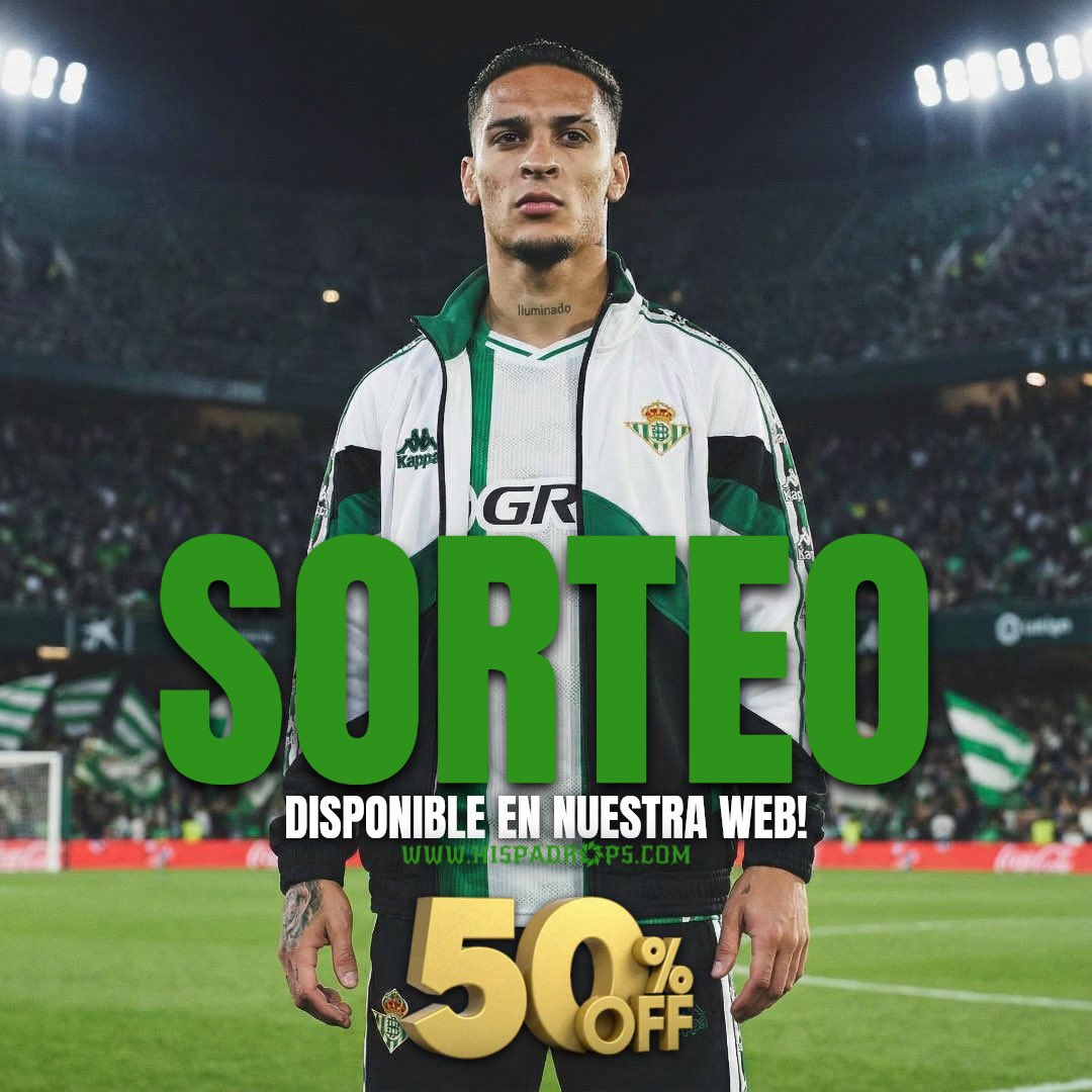 ElMagoBotas_'s tweet image. Sorteo chaqueta chándal retro del Real Betis Balompié (a elegir entre los dos modelos de las fotos).

Requisitos:

1. Dar RT + Me Gusta.
2. Seguir a @ElMagoBotas_ y @Hispadrops.
3. Mencionar a 1 amigo.

El sorteo finaliza el 22 febrero.

Mucha suerte 💚