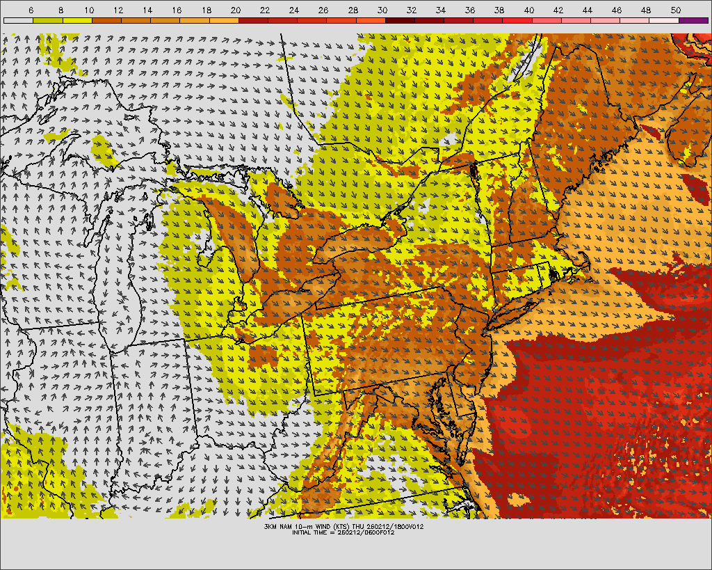 MUweather's tweet image. NW winds of 12-25 mph with gusts up to 40 mph will continue to buffet northern MD, southeastern PA and the LSV today. Under mostly cloudy skies, high temps will be around 5-10°F below normal (low-to-mid 30s) with wind chills in the low 20s. #BundleUp and #StayWarm!
