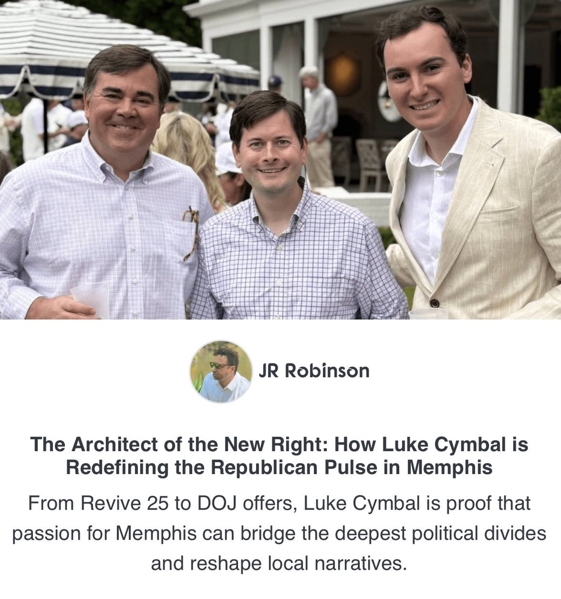 Sometimes you just need to be willing to say what everyone else is thinking. Thanks for the interview and friendship, Jerome! (Article link in replies) <a href="/justmymemphis/">justmymemphis</a>