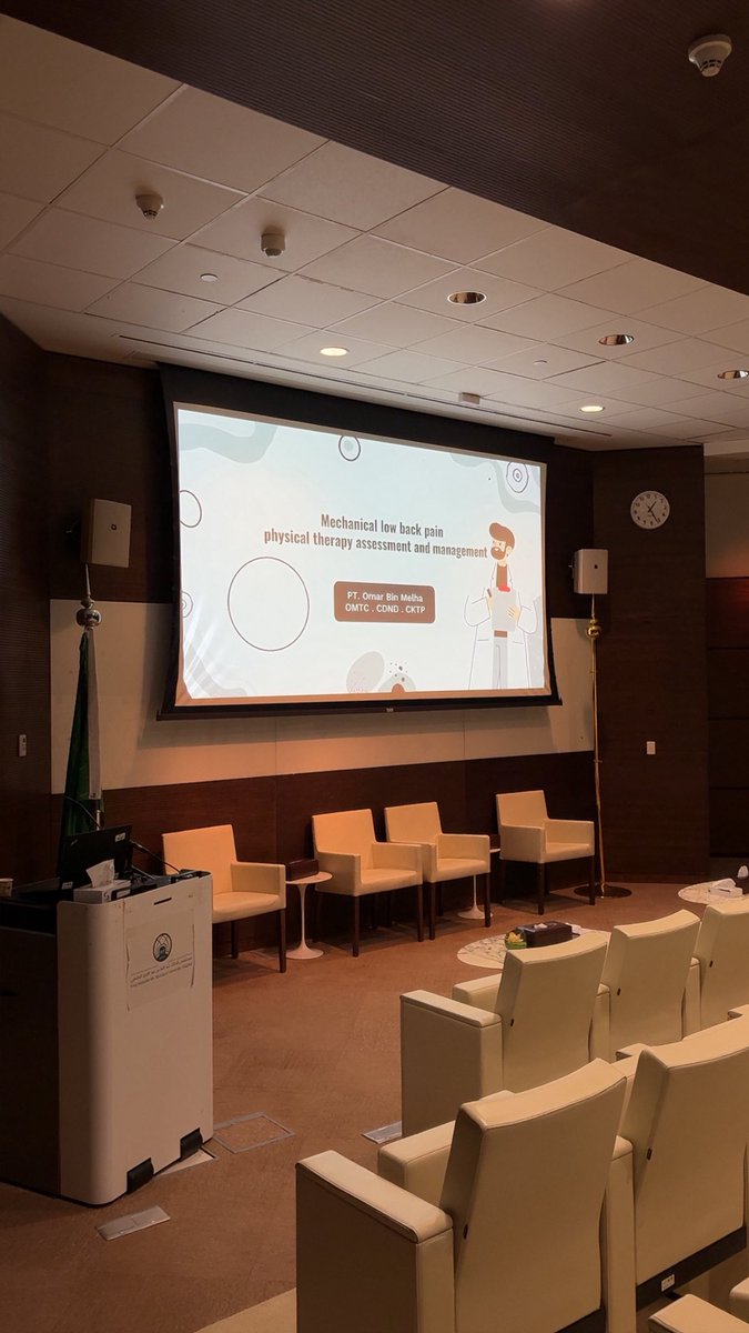 PT_Omar_'s tweet photo. Today, I delivered a lecture on Mechanical Low Back Pain, focusing on its clinical characteristics, biomechanical aspects, and evidence-based physical therapy management.

#physiotherapy 
#lowbackpain https://t.co/3G6DaBGgpy