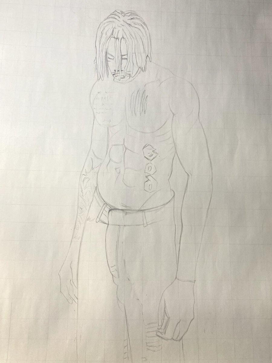 tim_theartisan's tweet photo. I started a new drawing ✍🏽 
My two followers do your thing 🥲 https://t.co/dXaGpJZaM9