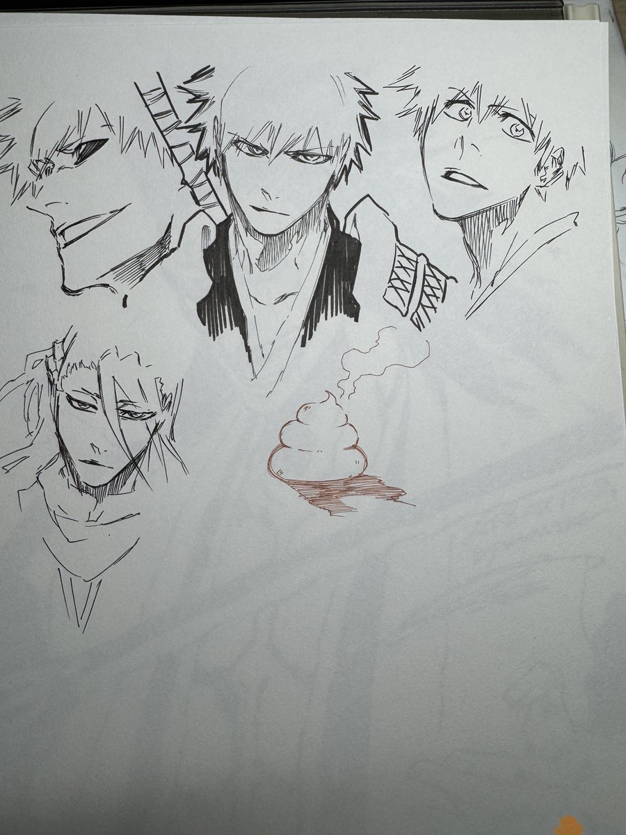 오랜만에 똥을 그려보았다..