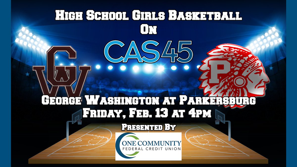 It's game day! 🏀 Catch girls basketball live from the Fieldhouse this afternoon as the Big Reds host George Washington.  Special start time of 4pm!  Watch live on CAS 45 or YouTube: youtube.com/live/znhzvlTo9…

Coverage is presented by One Community Federal Credit Union
