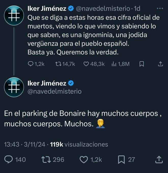 “Creemos mucho en nuestras instituciones”.