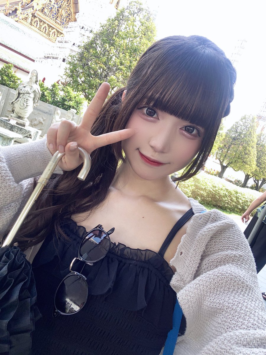 2日目観光した！ワット・ポー！いろいろ
この日なんかビジュ良かった気がする