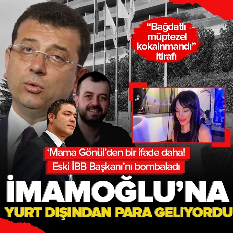 "Mama Gönül"den bir ifade daha! Çarpıcı İmamoğlu itirafı: Yurt dışından ona para geliyordu
ahaber.com.tr/galeri/gundem/…