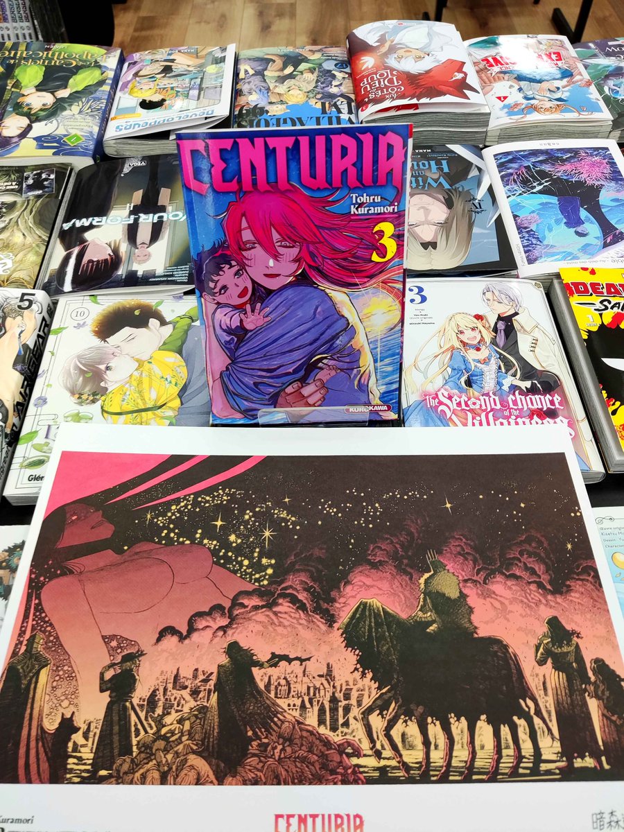 ⚔️ Opération Centuria ⚔️

Pour l'achat d'un tome de Centuria, repartez avec un ex-libris à l'effigie de la série* !

*Dans la mesure des stocks disponibles