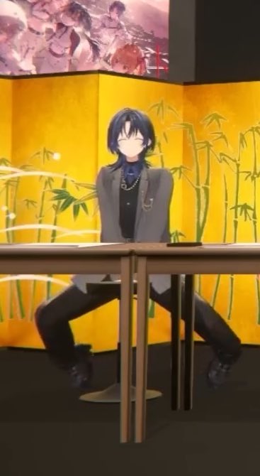 青くんこんなに大人しく座ってるのに下こうなってるのあまりに愛おし過ぎるだろ
#火威青