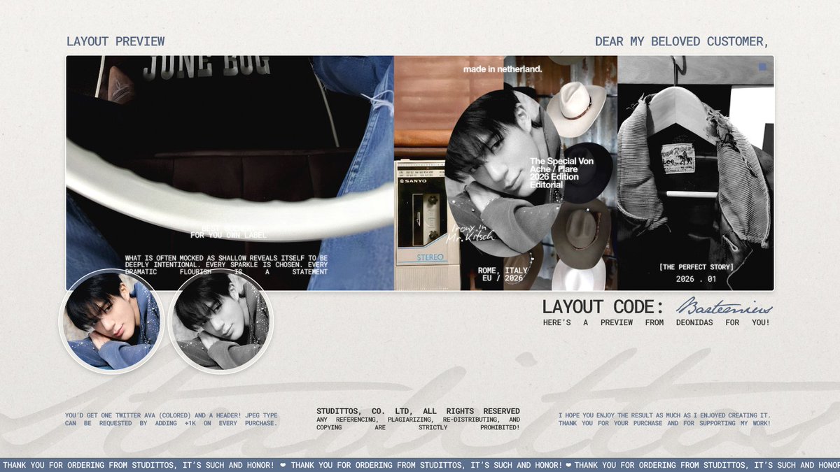 Studittos's tweet image. Help me to RT/REPOST this?

Selamat malam! Aku membawa READY STOCK untuk katalog 'BARTEMIUS, dan JOSEPHINE' dengan muse JENO yang bisa langsung kalian take melalui DM, ya!

📩: DETAILS ON ALT!
💵: 8k/each, FREE RE-TEXT!

#zonauang #zonaba #zonabu