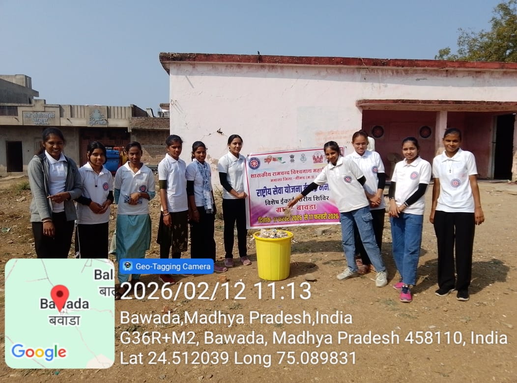 NssManasa's tweet photo. रासेयो इकाई, शासकीय रा.वि. महाविद्यालय मनासा द्वारा ग्राम बावड़ा में 7 दिवसीय शिविर के द्वितीय दिवस स्वयंसेवकों ने विद्यालय परिसर में स्वच्छता अभियान चलाया तथा गांव में स्वच्छता रैली निकालकर लोगों को जागरूक किया। मुख्य अतिथि प्राचार्य आनंद शर्मा ने शुभकामनाएं दीं।#NSS @_NSSIndia https://t.co/SoywZ2BTi8