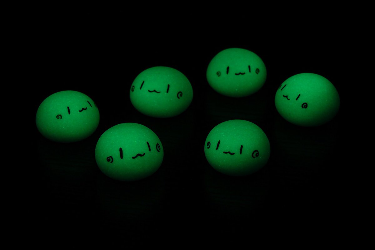 蓄光で光る​ぬんぬんたちを作ってみた(๑╹ᆺ╹)

#そらArt