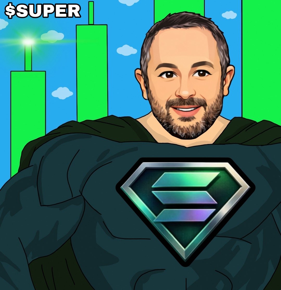 Thoughtsbyyoung's tweet image. Made a digital art of Anatoly Yakovenko as  @SuperOnSol_

I hope you like this

#SUPERCOIN $SUPER