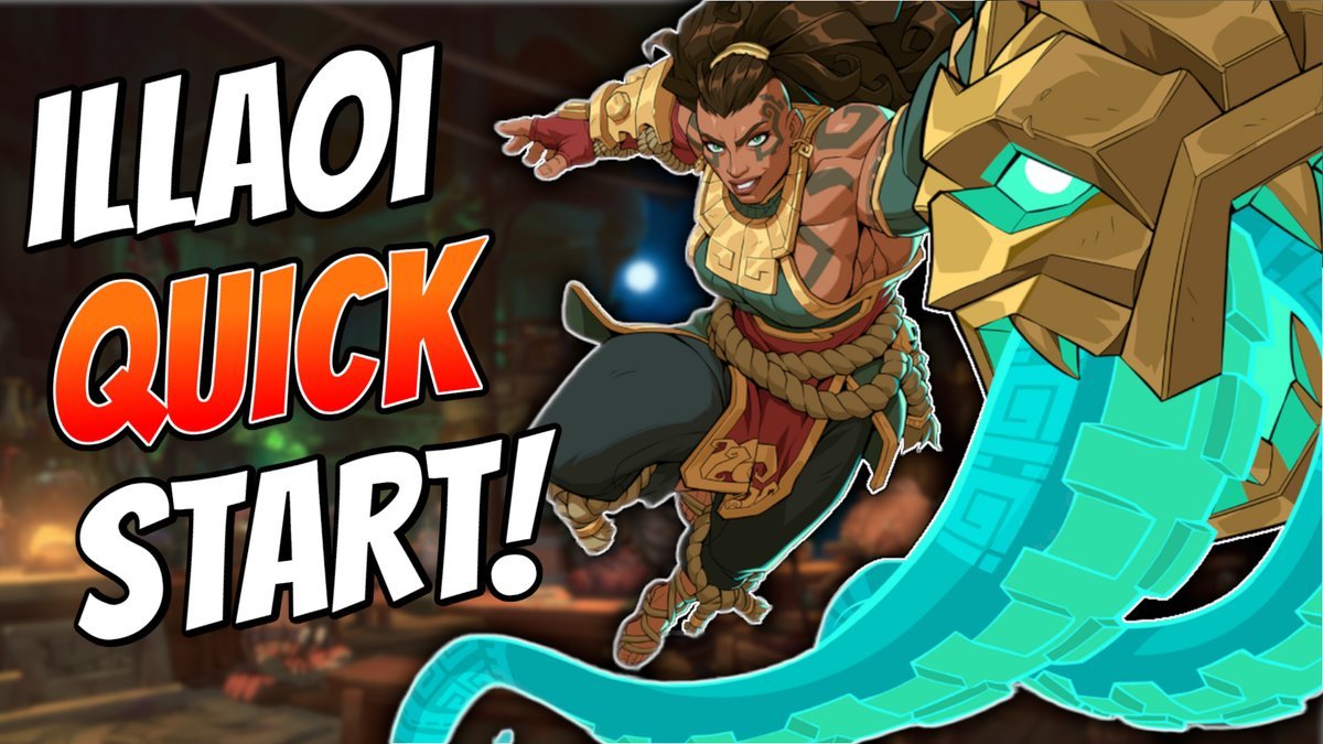 I made an Illaoi Quick Start Guide! Teaching you exactly what you need to know to become playable: Round Start, Neutral, Pressure, Combos, Supers, Assists, and Tag Launcher! Check it out!
youtu.be/pjnlKie640o
#2XKO_ILLAOI
