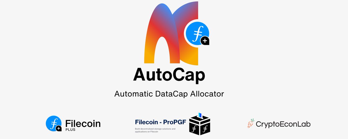 CryptoEconLab introduced AutoCap as an automatic DataCap allocation ...