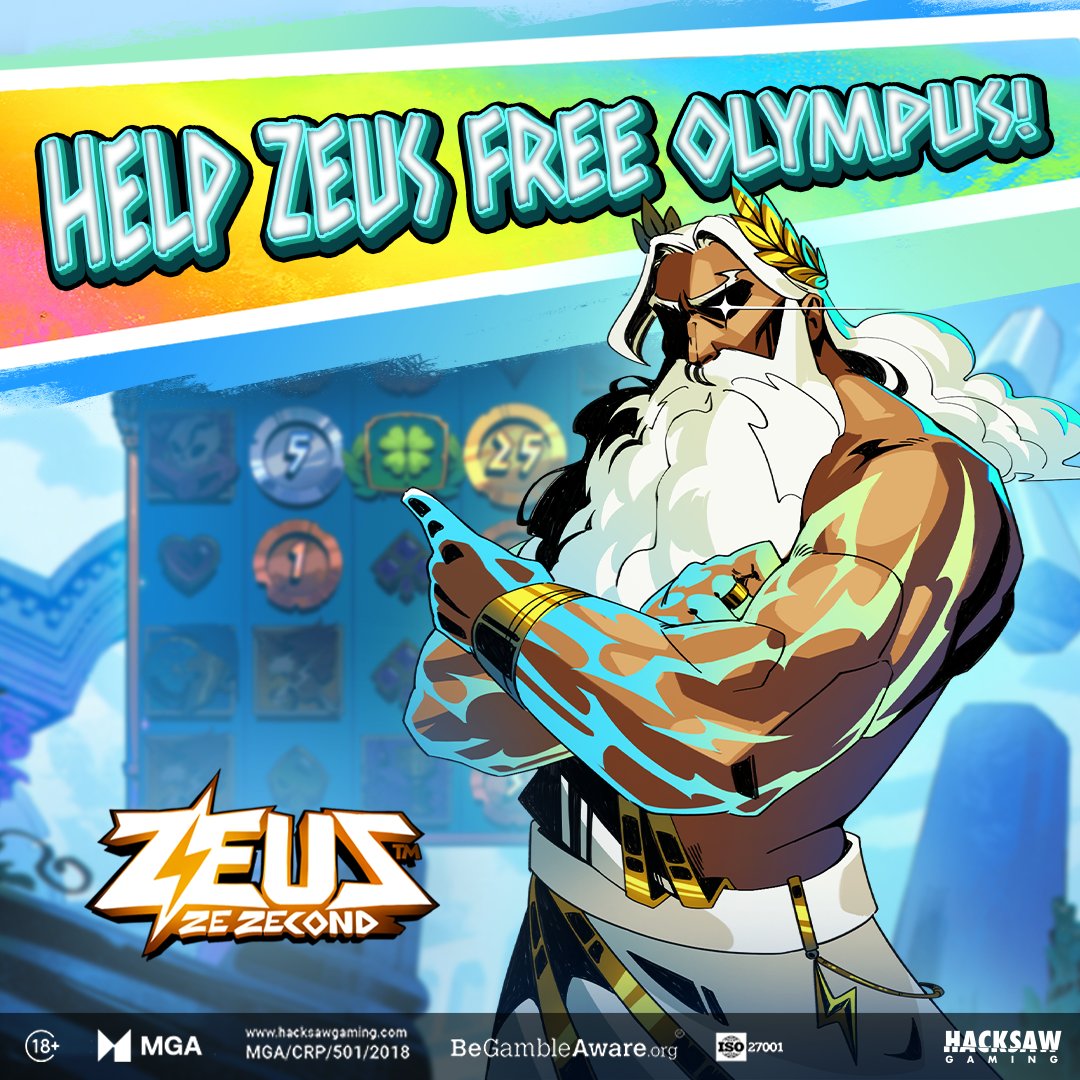 Strike gold with every thunderbolt! ⚡ Zeus Ze Zecond is out now