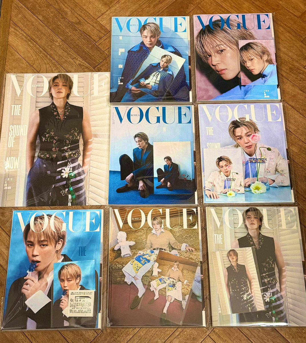 うぅぅジミンさんからのValentineプレゼント🍫🩵🎁ポスターが良い