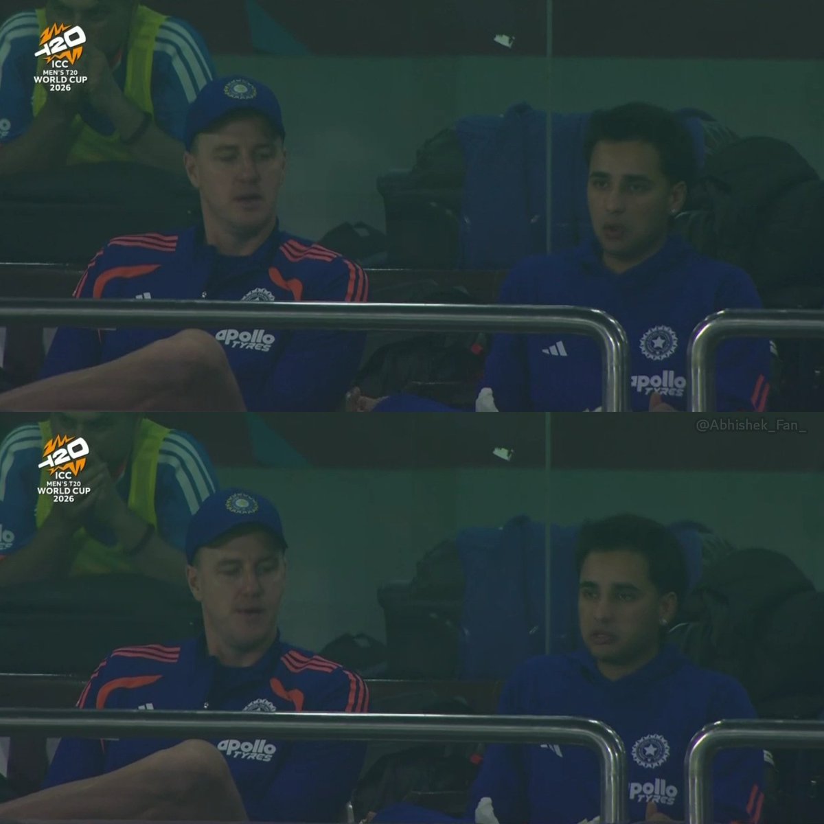 Abhishek_Fan_'s tweet photo. Abhishek Sharma's face looks tired and weight-loss-like.😥
- I hope he recovers soon and returns to the field, and I pray for Abhishek's speedy recovery. 🤞💙
#AbhishekSharma | #T20WorldCup2026 | #INDv https://t.co/034D86KlSZ