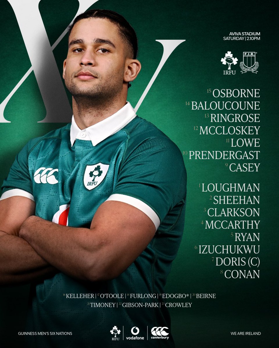 Irish Rugby tweet media