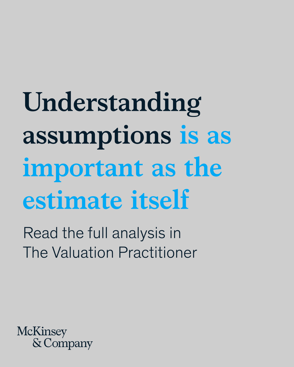 Consensus estimates can miss what matters most. Analysts’ forecasts may exclude key operating costs or lean optimistic in the near term making DCF a more reliable lens for understanding true performance.

Read more: bit.ly/46DHpSp