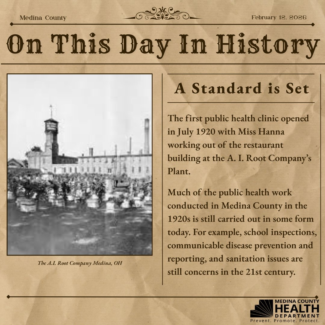 Medina County Health Department tweet media