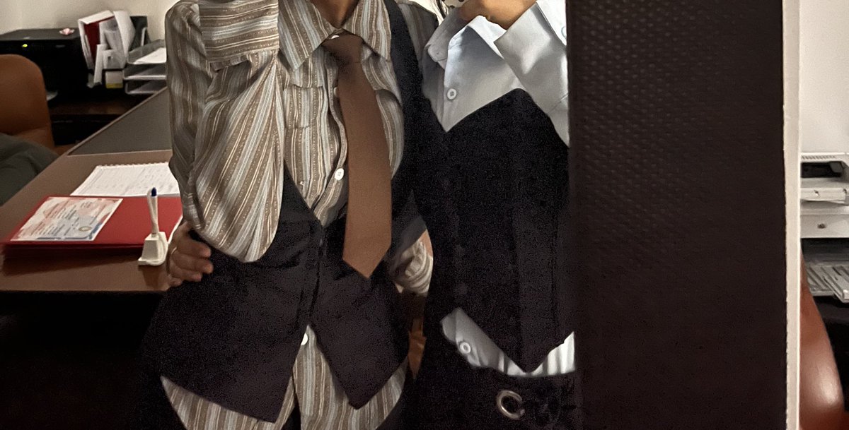 Two baddies in a room