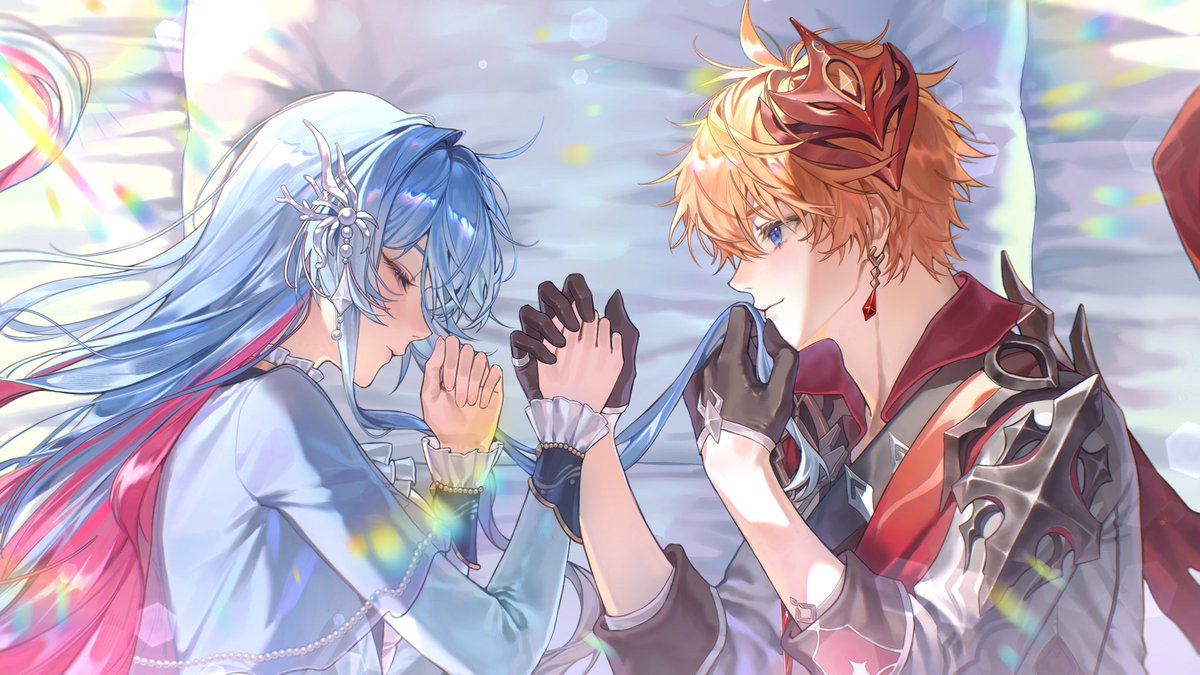 #ลุ่มหลงในวารีเยียวยา 

★━━━━━━━━ TartagliaNerys 🐋🌊

เธอยื่นเอกสารความร่วมมือในการส่งตัวผู้ช่วยให้ฟอนเทนปลอดภัยกลับสู่มาตุภูมิกับผู้พิพากษาสูงสุดแล้ว นอกจากนี้ยังเขียนจดหมายทิ้งไว้ให้ผู้เป็นพี่ชายเพื่อที่พี่จะได้ไม่กังวลแล้ว...

(+)