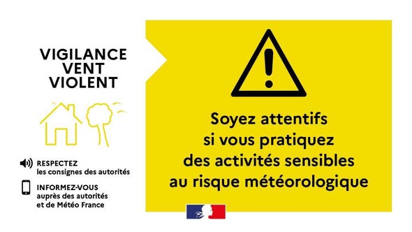 Image de Préfet des Landes - #Météo |  🟡 Le département des #Landes est maintenu en vigilance jaune pour les phénomènes suivants