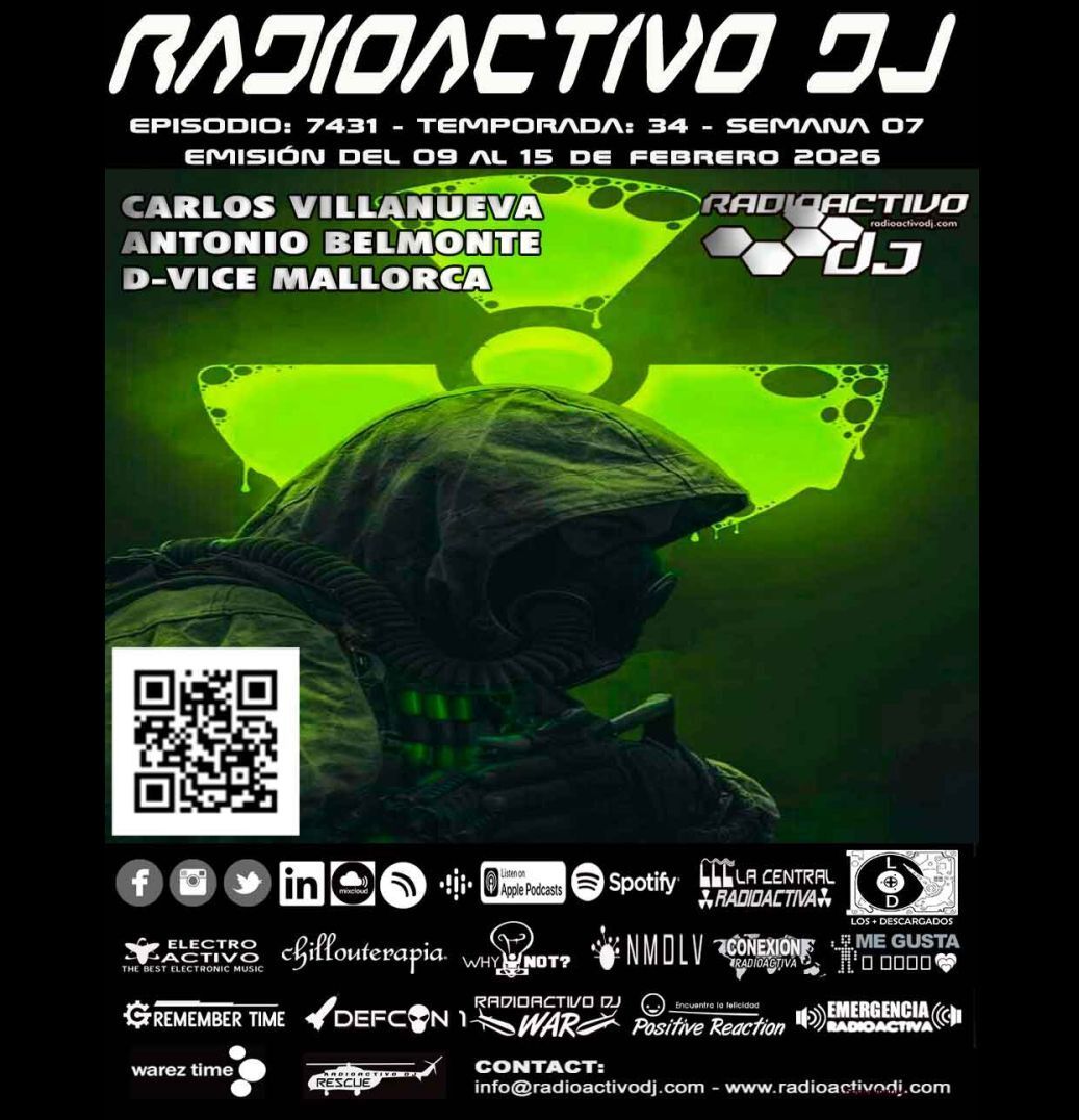 Radioactivo DJ | Sábado 14 de febrero 02h | Domingo 17h buff.ly/db7wswc