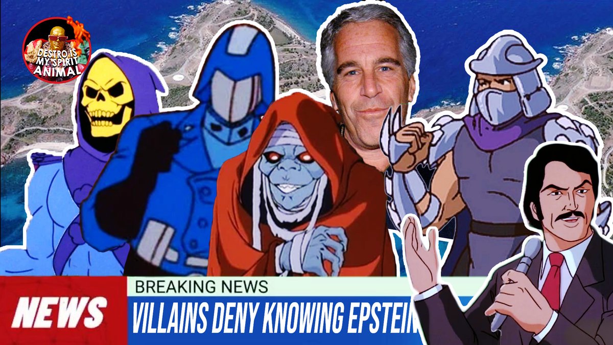 Cobra Commander, Skeletor, Mumm-ra, Shredder Deny Knowing Epstein | Hect... youtu.be/zk1ygxof_yM?si… via <a href="/YouTube/">YouTube</a> 

#gijoe, #EpsteinFiles, #epsteinvideos, #HeMan, #tmnt