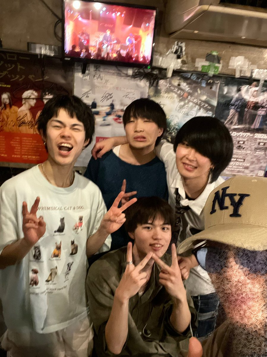 sho_san0308's tweet photo. 3バンド合体してKAMOだった
#KAMO #秘密兵器 #SheepMan https://t.co/tkBdWSrNHt