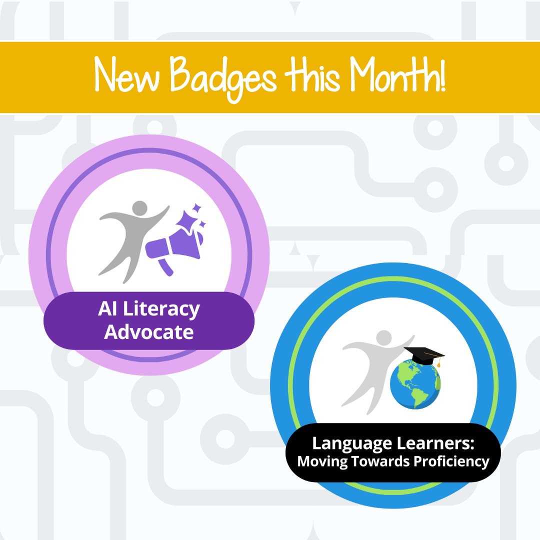 Edge•U Badges tweet media