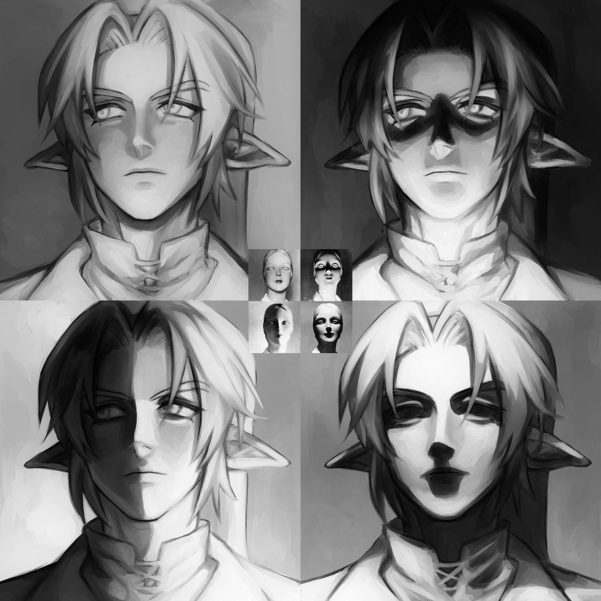 mlkywyart's tweet image. rough lighting study
#zelda #ocarinaoftime
