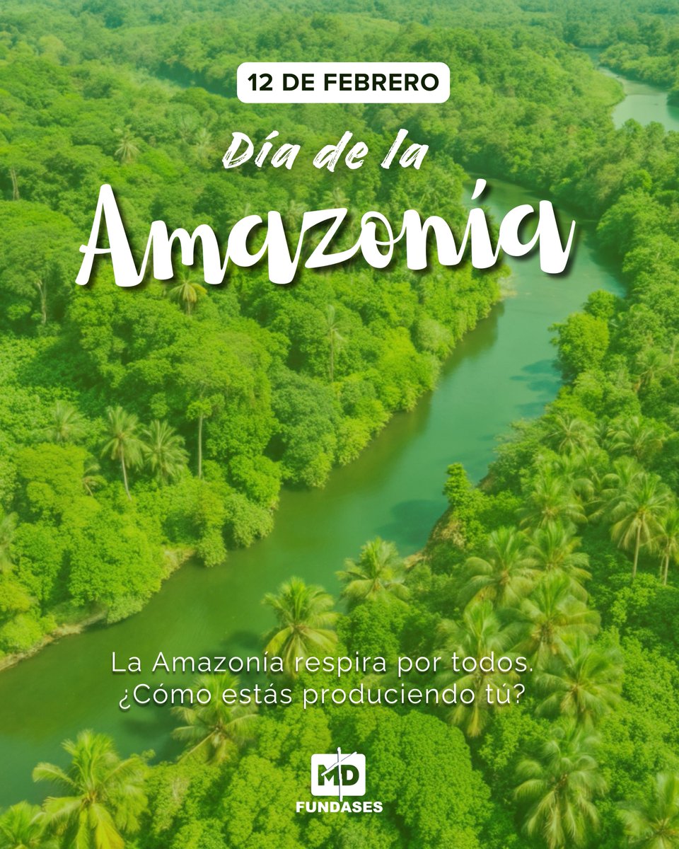 FundasesMD's tweet photo. ¿Estamos produciendo con visión de largo plazo?
La Amazonía regula el clima, el agua y el equilibrio ambiental que sostiene la producción agrícola en todo el país.
El desafío no es dejar de producir.
Es hacerlo mejor. https://t.co/TBudfCm2bL