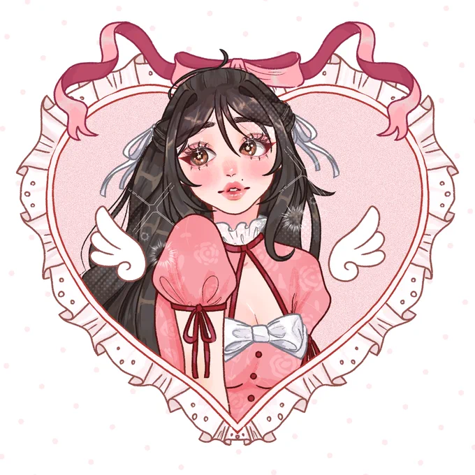 interest check ꩜ .ᐟ should i still open one more batch even after valentines? there might be people who are still interested on the style and ych