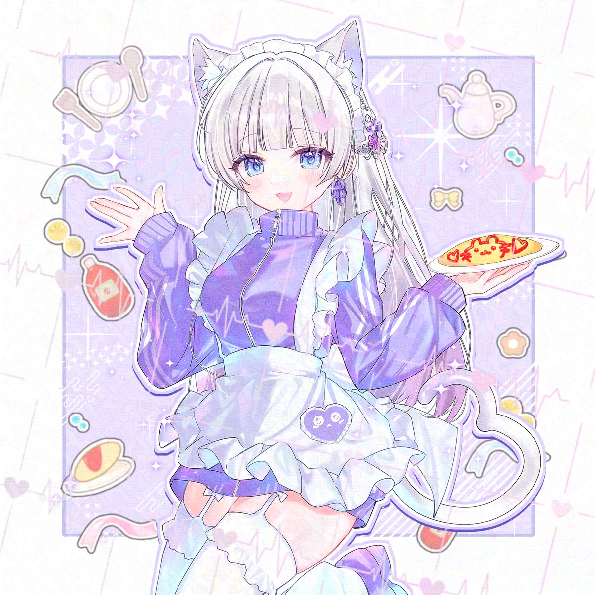 大の仲良し♡♡ 花園そらちゃん（@sora_hanazono ）との コラボ1枚絵