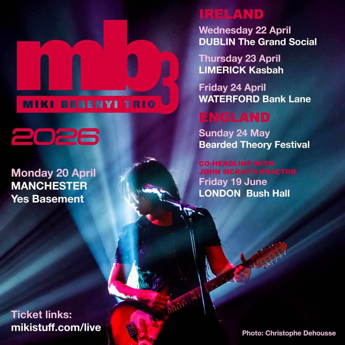 berenyi_miki's tweet photo. Here's some collated info on forthcoming gigs, more being added very soon! We'll have new music and merch - frantically busy getting it all organised, so bear with me! 🙂

All links at https://t.co/1hcBXXV1pq https://t.co/zPgM4gArwM