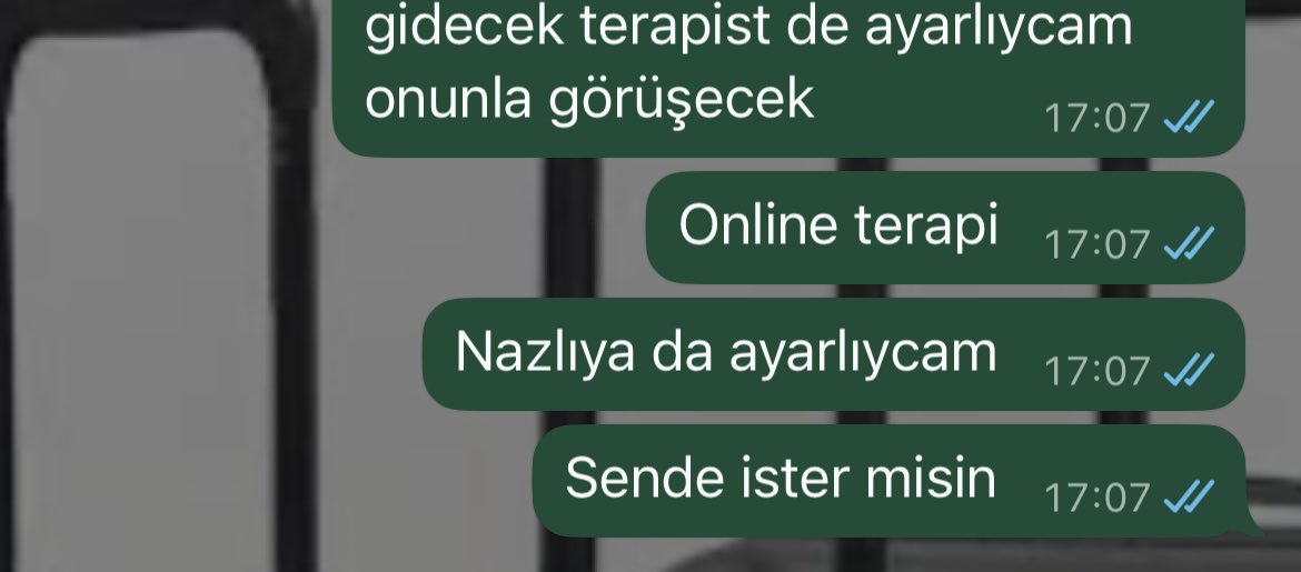 Çünkü bizim aile de huzur var