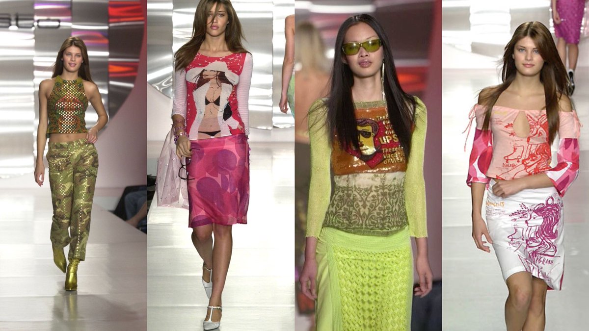 pinkglitterie's tweet image. Custo Barcelona SS 2001