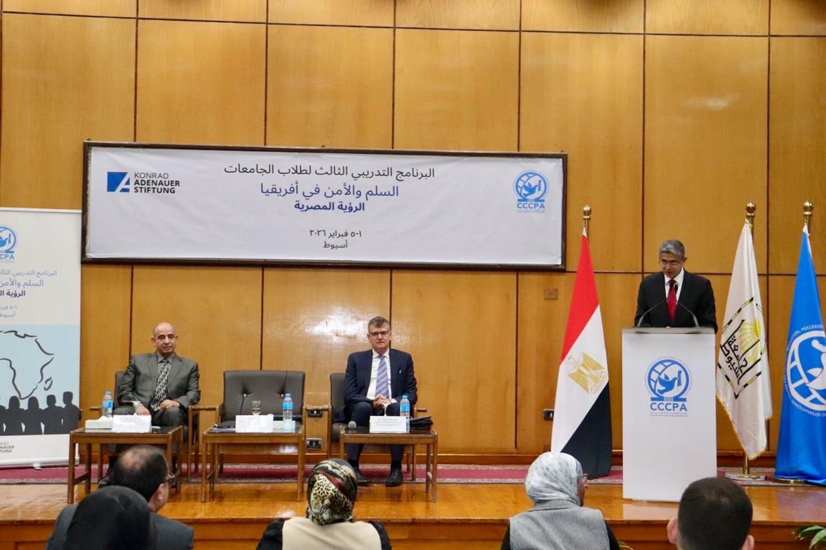 Konrad Adenauer Foundation Egypt tweet media