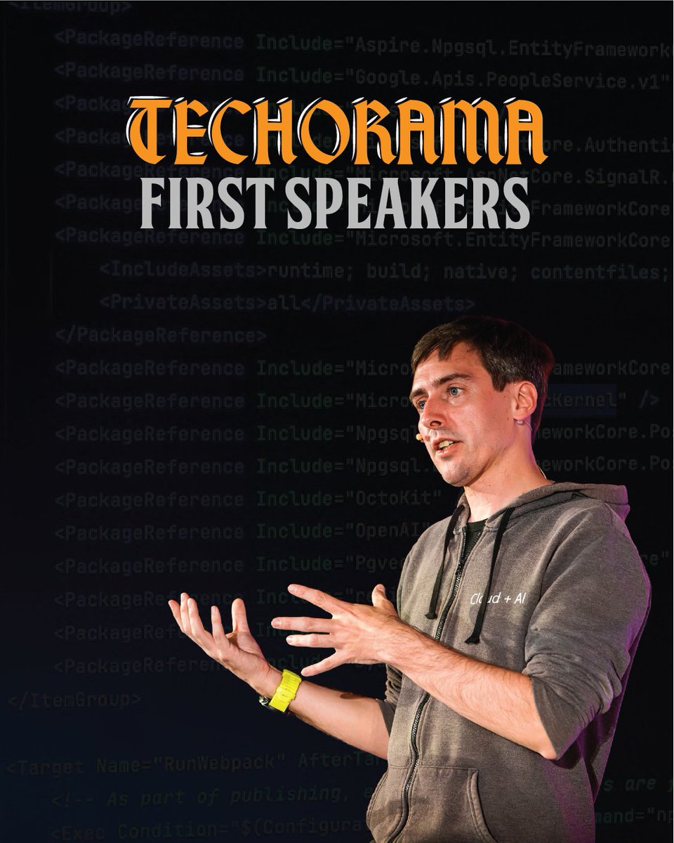 Techorama tweet media