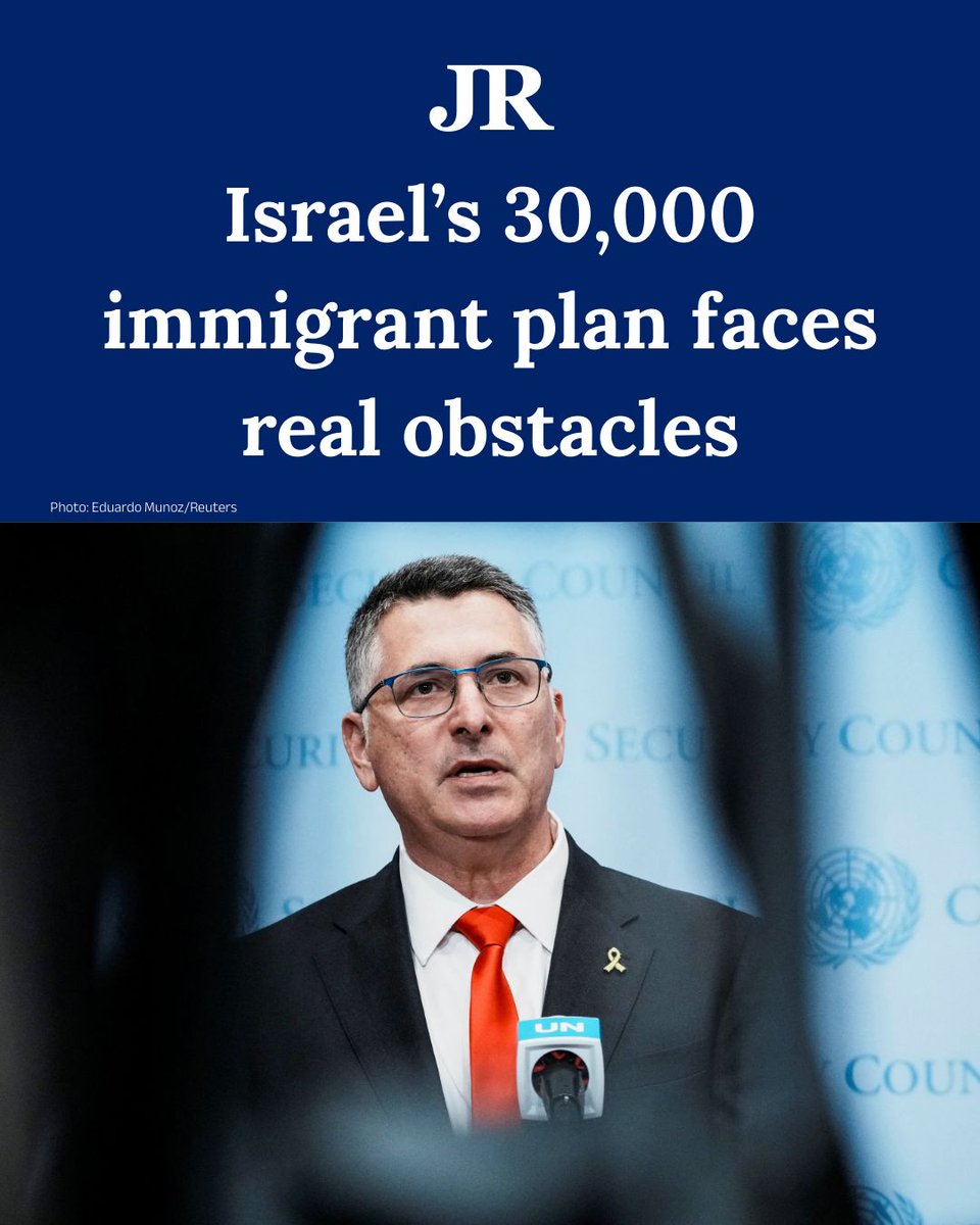 Israel's 30,000 immigrant plan follows Foreign Minister urging "come home" after Bondi massacre, but Western aliyah stayed at 10,000 while 80,000 Israelis left and 15% of recent immigrants departed in 2024 

jpost.com/jerusalem-repo…