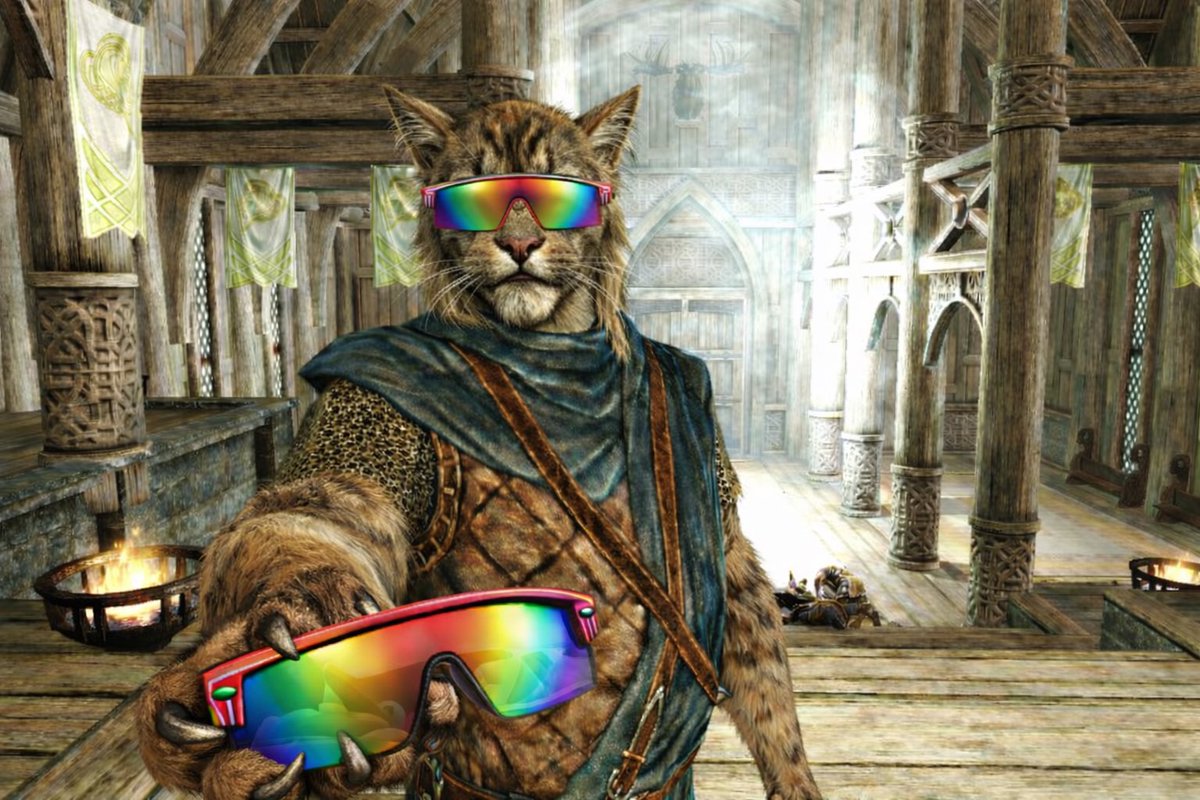 Khajiit has wares, if you want to mog