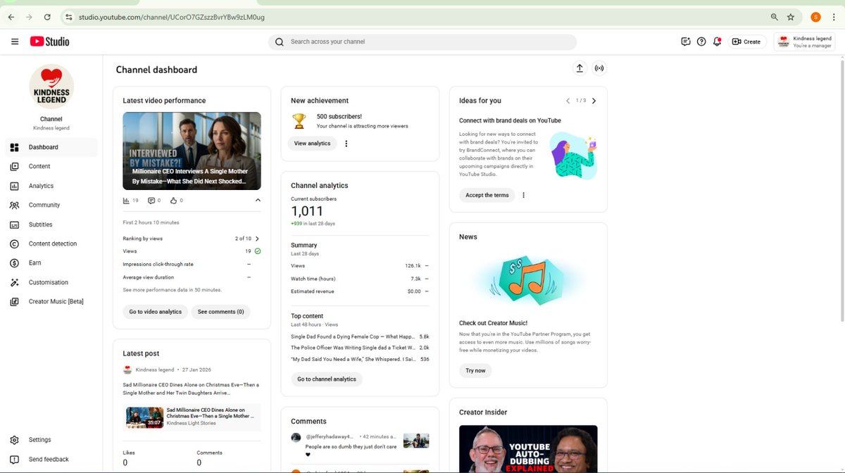 MannJhol's tweet photo. Premium YouTube Channel For Sale!
Top USA audience | Pure English content | Fully monetized (AdSense changeable + clean history)
9K+ real-time subs | High-engagement Tier-1 views
Ready to scale or automate! DM for details &amp; proof 💰📈#YouTube  #MonetizedChannel #youtubeautomation https://t.co/3RFArsvHNE