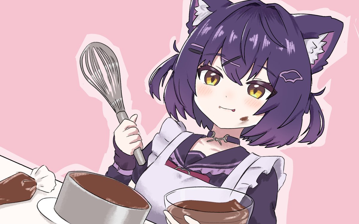 バレンタインなショコラ！
#VRCくりえいてぃ部_1hdraw #Chocolat3D