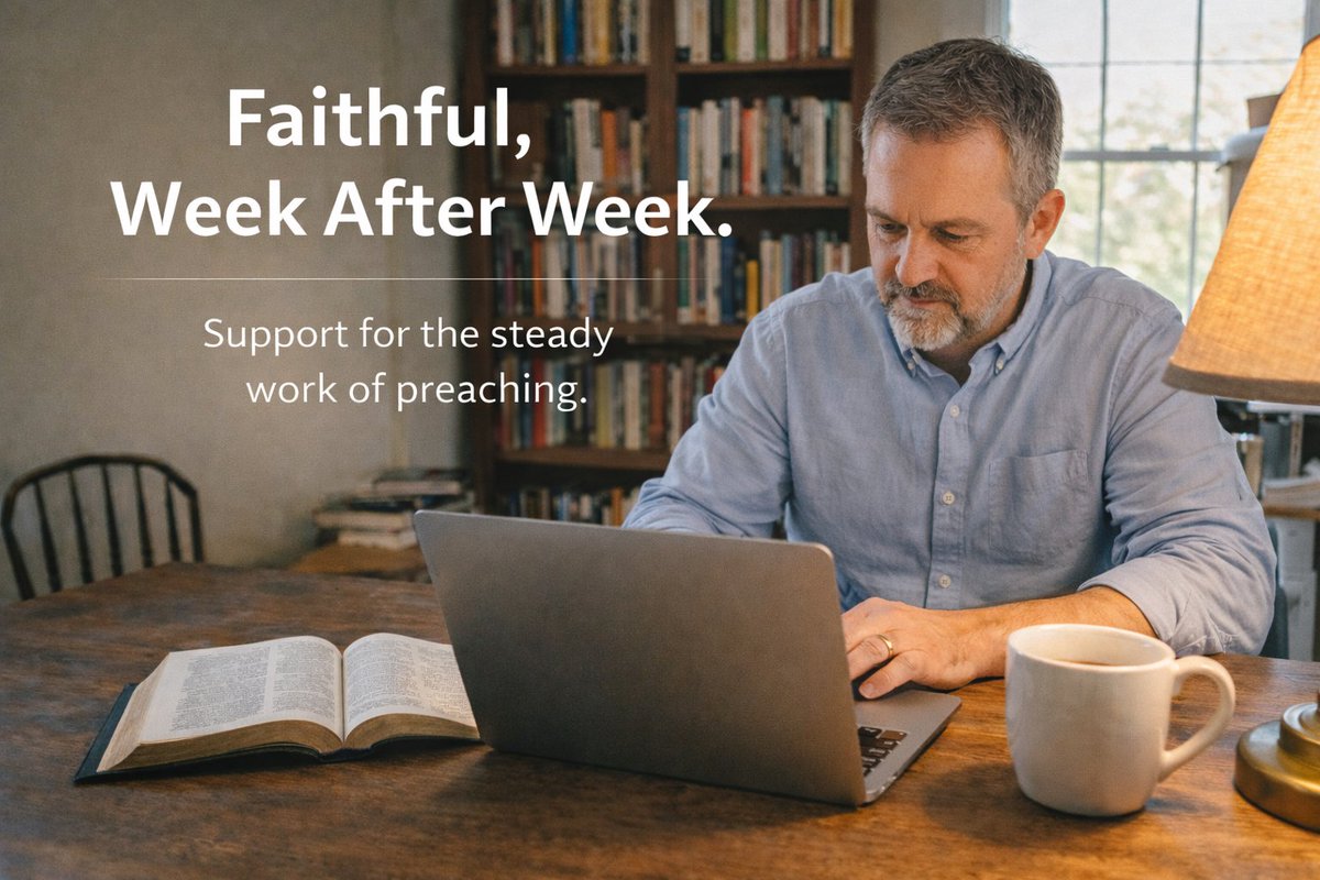 Sermon_ai's tweet photo. Every week, the calling remains the same.

Open the Word. Study faithfully. Serve your people well.

SermonAI was built to support that steady rhythm of preparation — helping you organize your thoughts, sharpen your outline, and steward your time wisely.

Faithful preaching deserves faithful tools.
https://t.co/jyOrX5ZW9G
