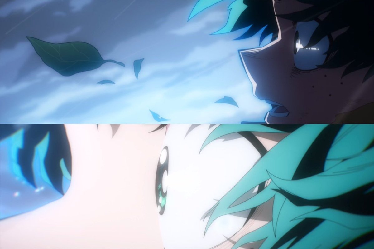 2대가 확실하게 이길 방법을 찾지 않는 이상 변속을 쓰지 말라고 했는데
이즈쿠는 저를 향해 날아온 캇짱의 손을 잡는 순간 조금의 고민도 하지 않고 바로 변속을 쓰죠
이즈쿠에게 캇짱이야말로 확실하게 이길 방법이니까
그는 언제나 이기는 승리의 화신이니까 . . .