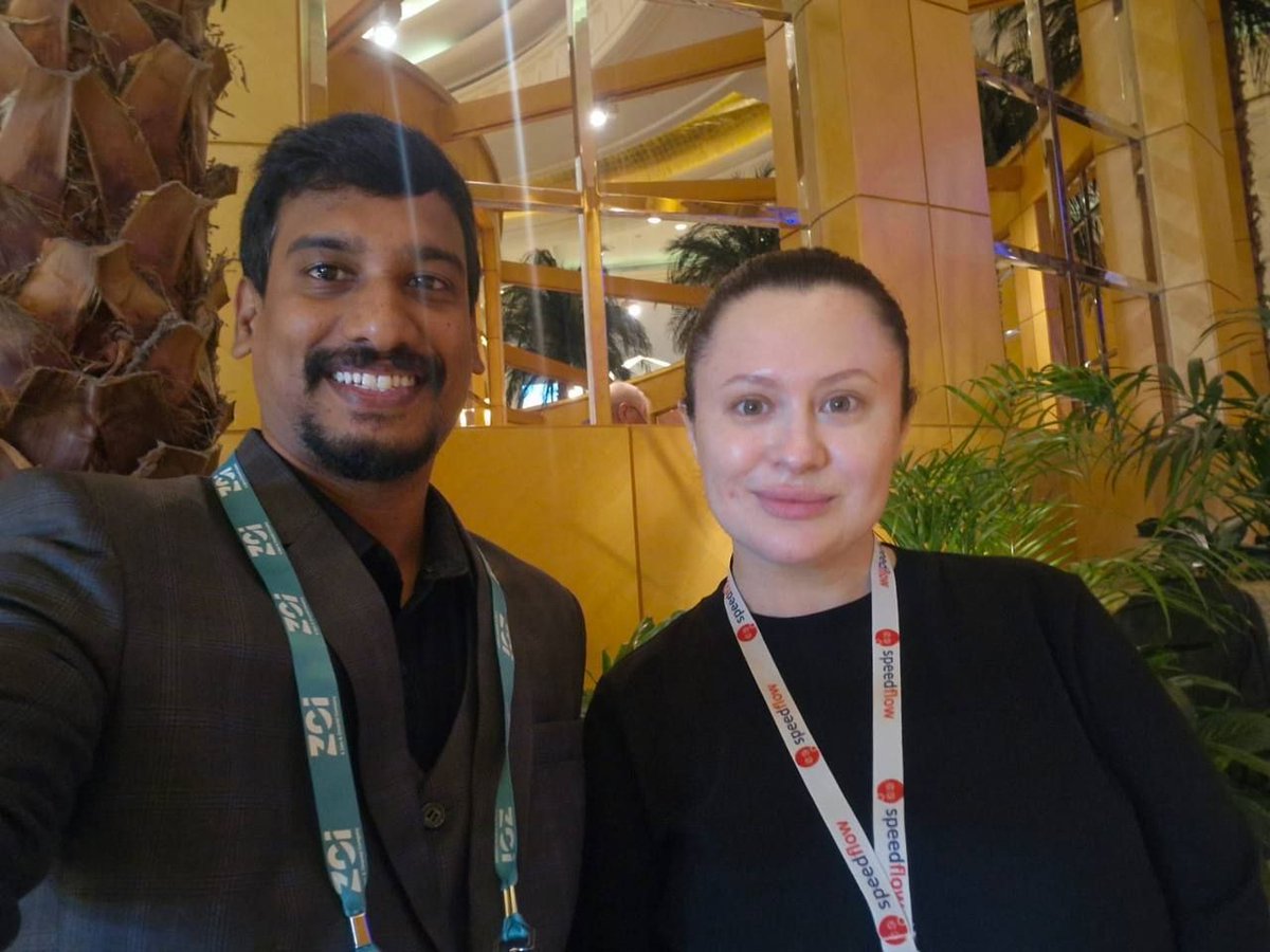 Speedflow's tweet photo. For Max and Alina, the days in Capacity ME 2026 were filled with strategic meetings, valuable partner discussions, and promising new opportunities.
It’s always good to see meaningful conversations turning into clear next steps.
#CapacityME #TelecomCommunity #SpeedflowTeam https://t.co/jNA3cOejO6